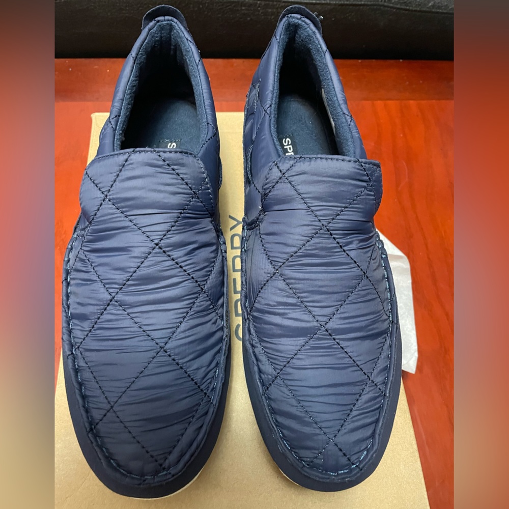 Sperry Navy Blue Moc-Sider Loafers